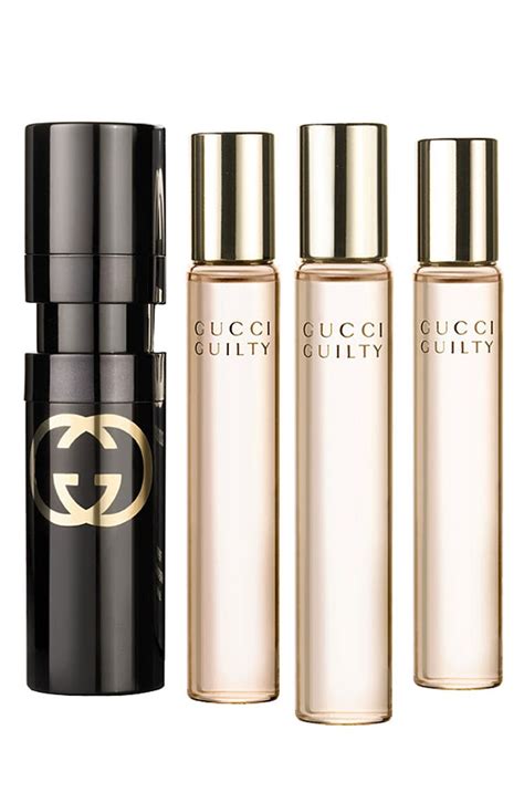 gucci guilty 15ml eau de toilette purse spray 3x15ml refills|Gucci Guilty 1 X 15ml Refillable EDT Purse Spray + 3 X 15ml .